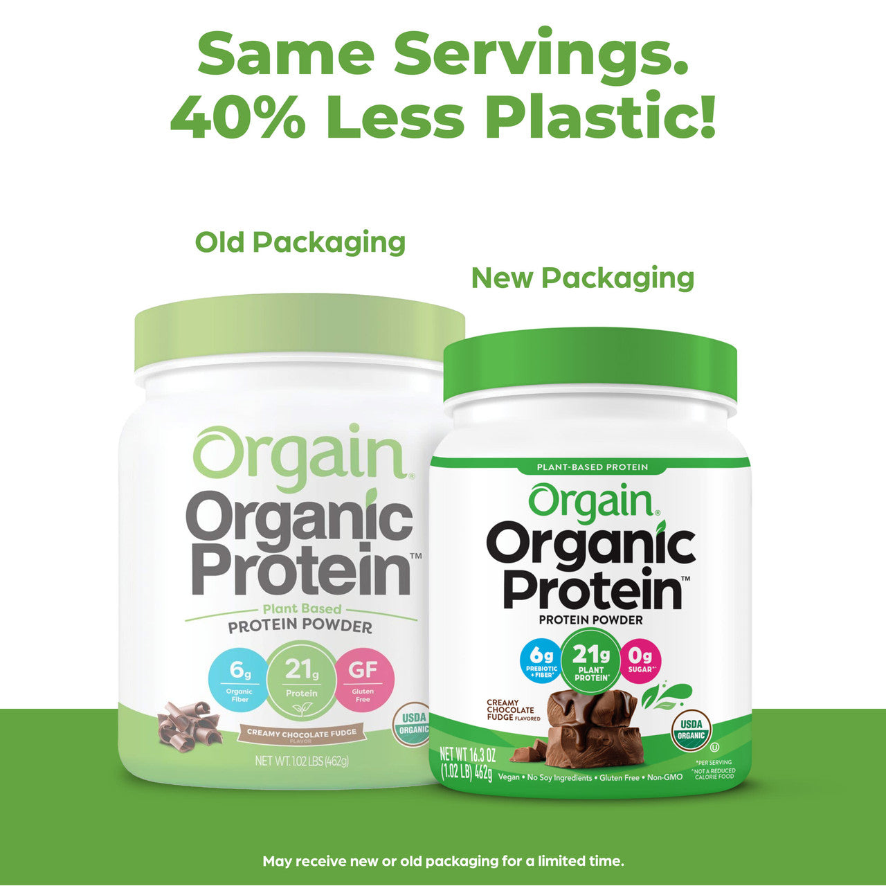 Orgain Creamy Chocolate Fudge (1X1.02 Lb  )